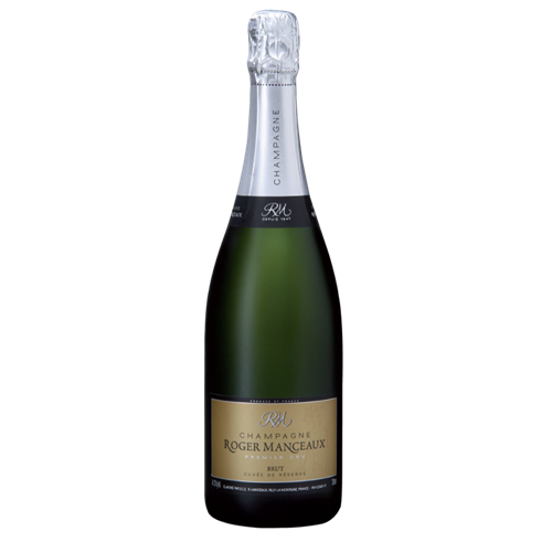 CHAMPAGNE BRUT CUVEE DE RESERVE 1ER CRU 750ML ROGER MANCEAUX