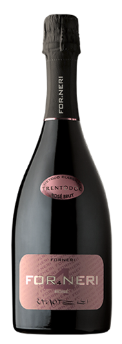 FORNERI TRENTO DOC ROSE' 750ML ZANOTELLI